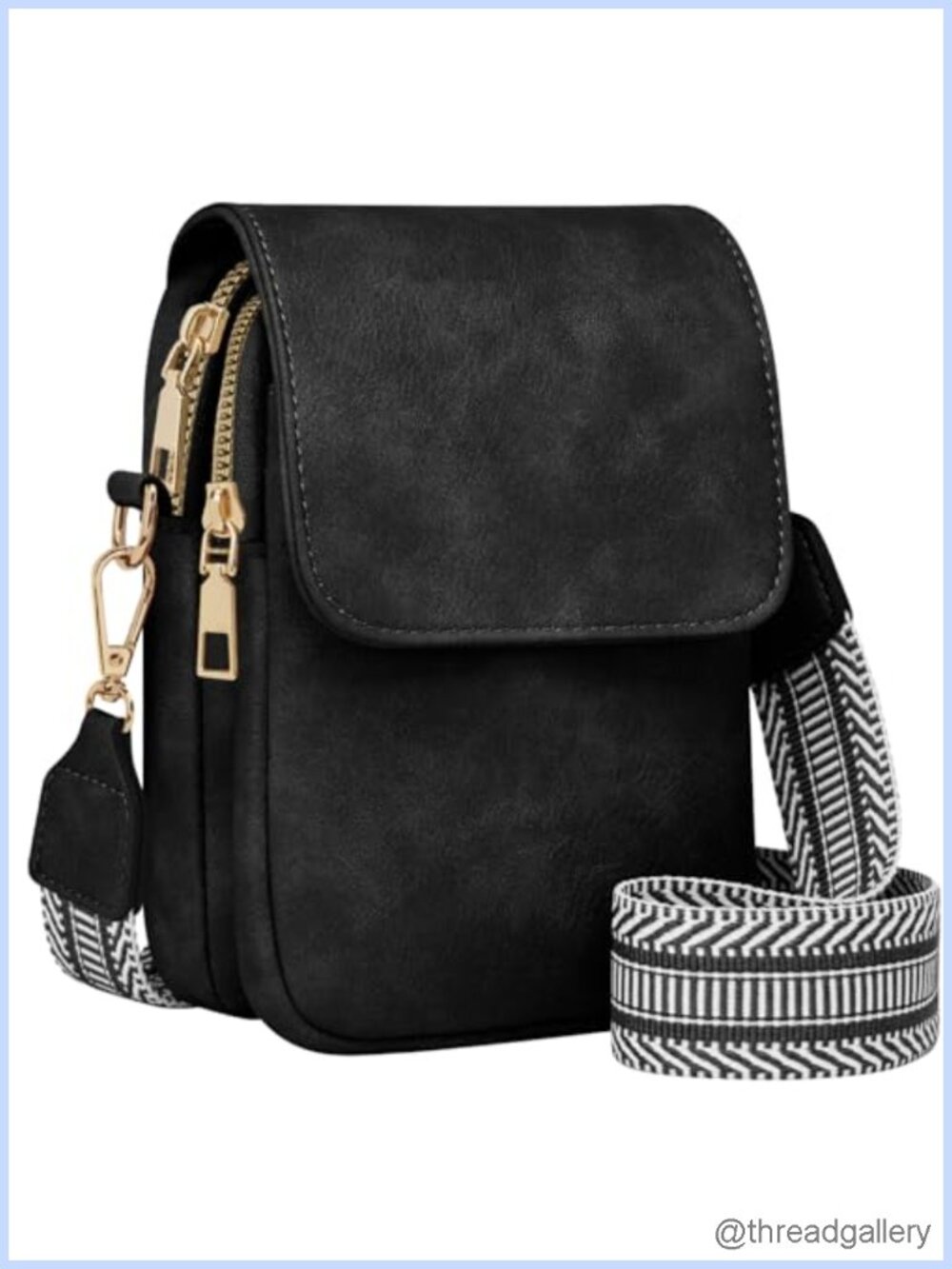 Small Crossbody Wristlet Wallet RFID Phone Purse Adjustable Strap